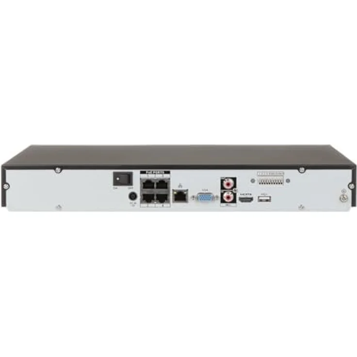 Dahua NVR4204-P-4KS2/L, 4-Kanal 4K 8MP IP-Recorder für Videoüberwachungskameras – Bild 2