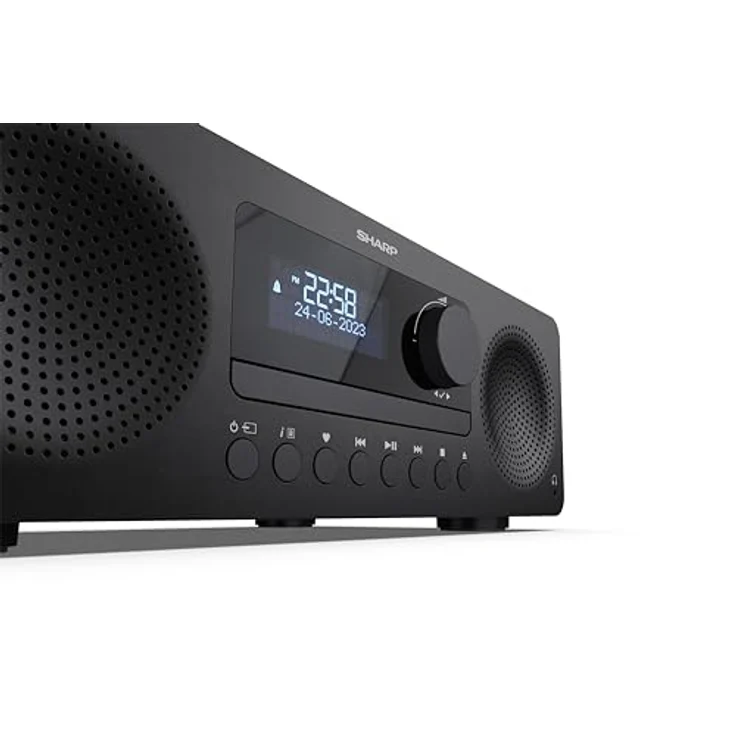 Sharp XL-B720D (FM, DAB+, Bluetooth), Radio, Schwarz – Bild 3