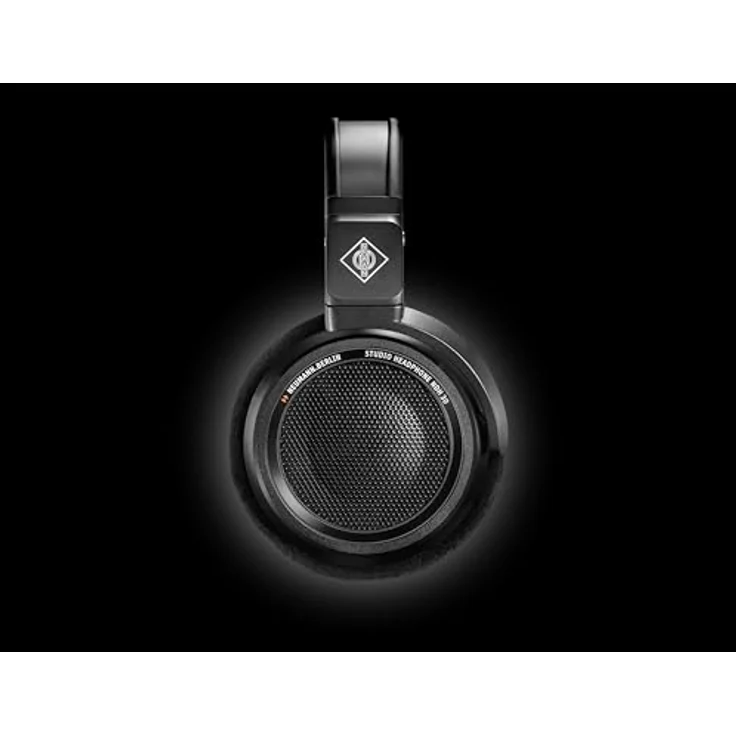 Neumann NDH 30 Black Edition, Kabelgebundene Studio-Kopfhörer mit neutralem Klang und hohem Tragekomfort, Schwarz – Bild 2