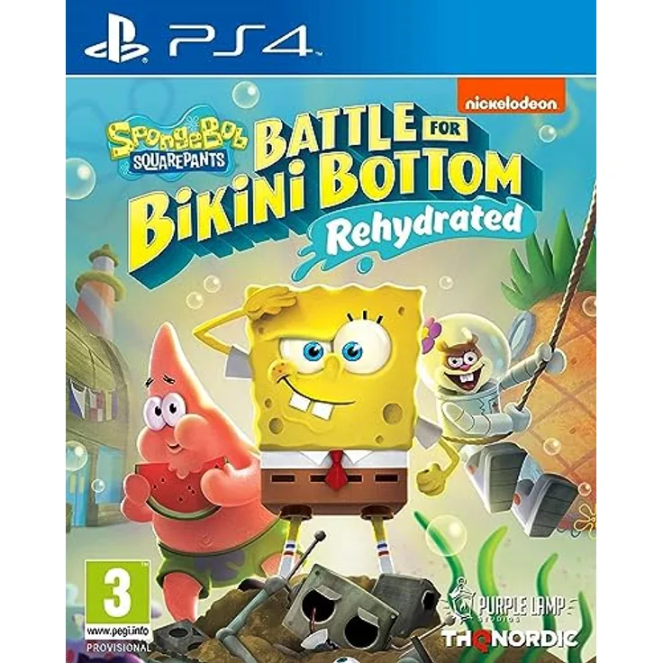 Spongebob Squarepants: Battle For Bikini Bottom - Rehydrated (Playstation 4)