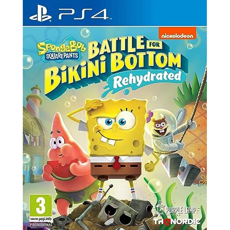 Spongebob Squarepants: Battle For Bikini Bottom - Rehydrated (Playstation 4) – Bild 1
