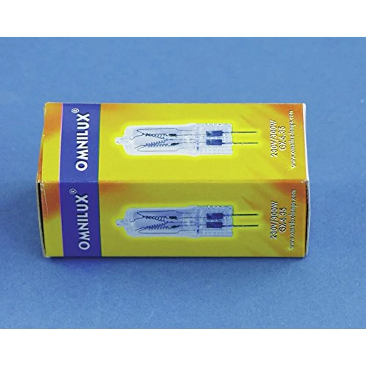 Omnilux 88296105 GX-6,35 Lampe (230Volt, 300 Watt, 75h, 3200K) – Bild 3