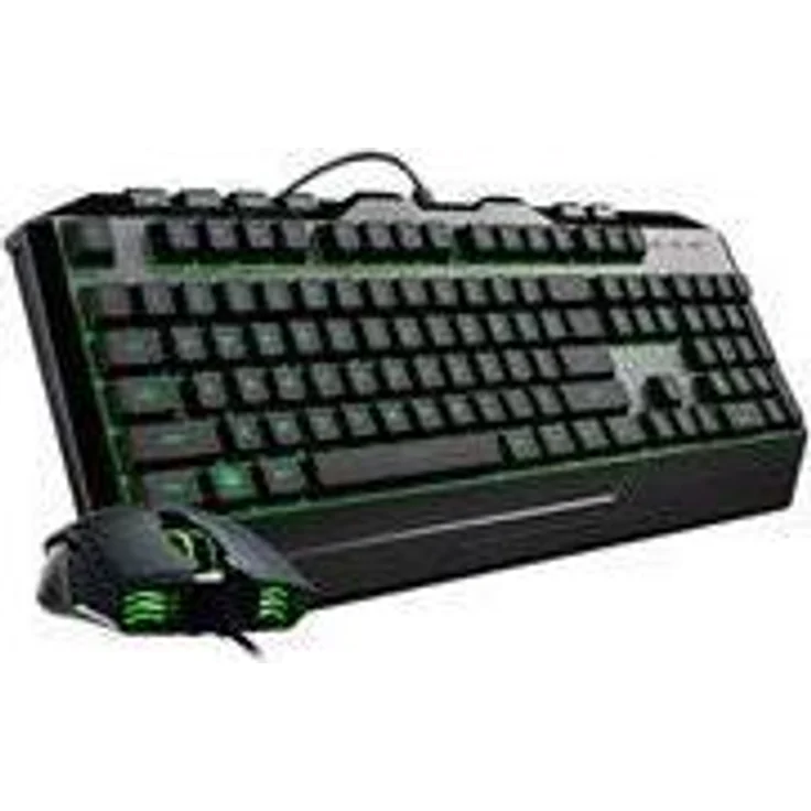 Cooler Master Desktop Gaming Devastator 3 [DE] black mono RGB Combo, mit hintergrundbeleuchteter Tastatur und optischem Maussensor