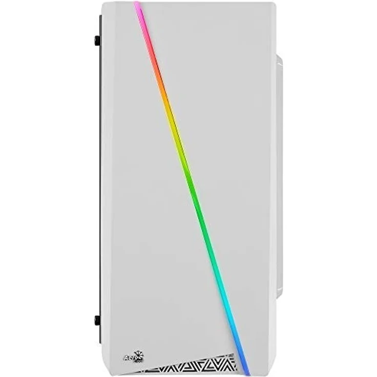 Aerocool Cylon Mini Tower-Gehäuse, weiß/schwarz, Window-Kit – Bild 2