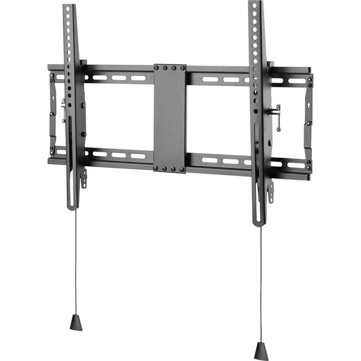 Deltaco ARM-0204 TV mount (80") Black TV Wandhalterung, Schwarz - bis zu 80 Zoll, 70 kg Tragkraft, neigbar