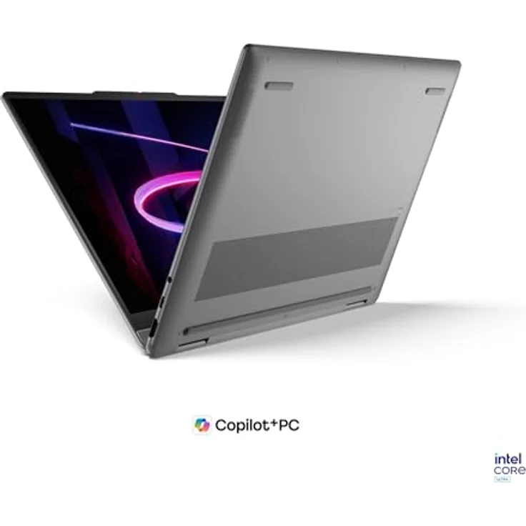 Lenovo Yoga 7 2-in-1 Aura Edition Laptop | 14" 2.8K WUXGA OLED Touch Display | Intel Core Ultra 7 355 | 32GB RAM | 1TB SSD | UMA Intel Grafik | Windows 11 | QWERTZ | Grau | 3 Monate Prem.Care – Bild 5