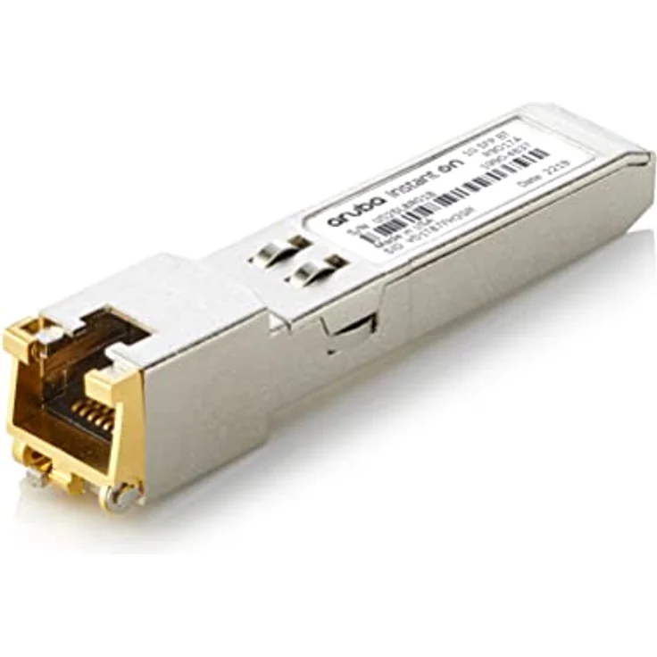 Aruba 1 Gigabit SFP RJ45 transceiver for Copper Ethernet Category 5e Connections up to 100 Meters (R9D17A) – Bild 1