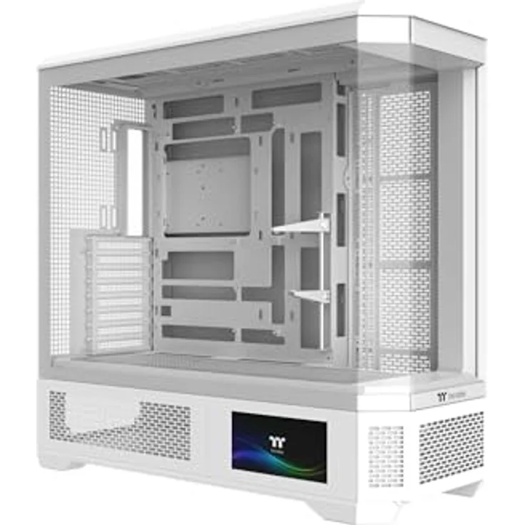 Thermaltake View 600 TG Snow White, PC Gehäuse mit Glas-Seitenteil und erstklassiger Kühlung – Bild 7