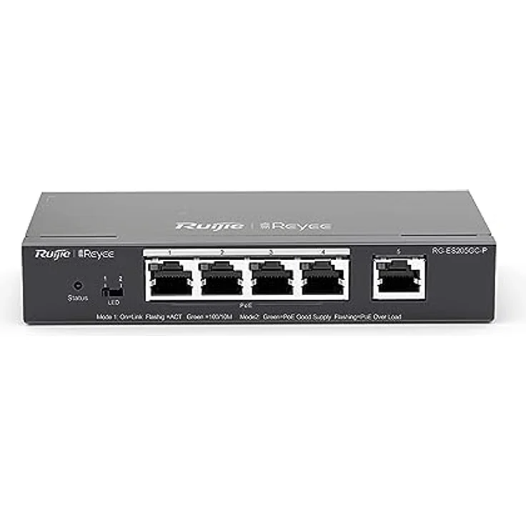Reyee 5-Port Gigabit Managed PoE Switch – Bild 1