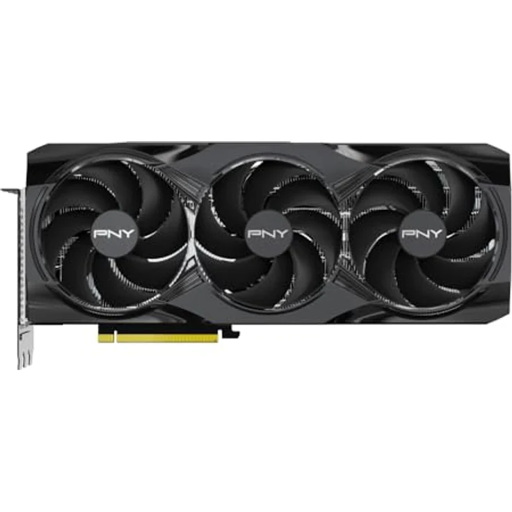 PNY GEFORCE RTX™ 5070 Ti 16GB Overclocked Triple Fan Plus Grafikkarte mit DLSS 4 und PCI Express 5.0 – Bild 6