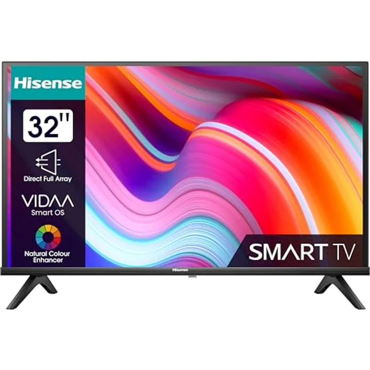 Hisense 32A5NQ 80 cm (32 Zoll) QLED Smart TV Full HD, Dolby Atmos, Duale Positionierung, AI Sports Mode, Schwarz [2024] – Bild 2