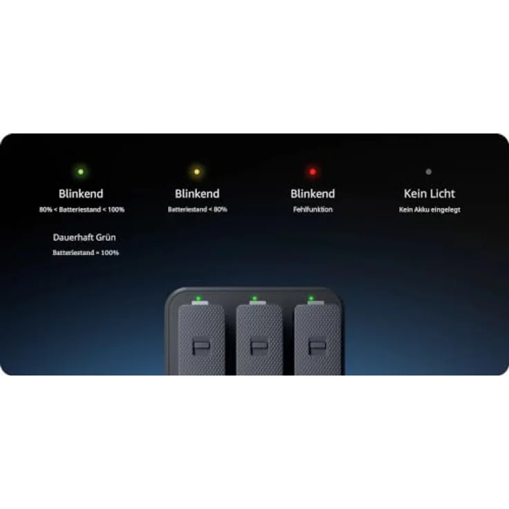 Insta360 X4 Fast Charge Hub, intelligentes Ladegerät für bis zu 3 Batterien, PD Schnellladung – Bild 3