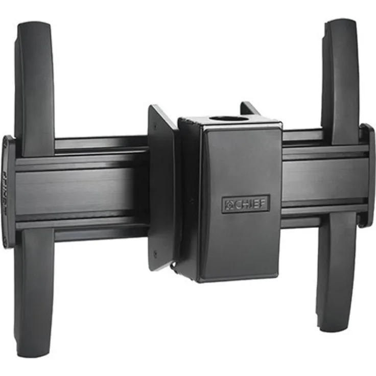Chief MCM1U Universal Deckenhalter, VESA kompatibel für 32" bis 60" Displays, schwenkbar und neigbar, schwarze Ausführung