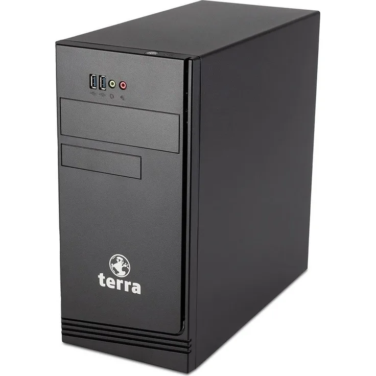 TERRA PC-HOME 4000 - Mini-Tower Desktop-PC mit Intel Core i3-14100, 8 GB RAM, 500 GB SSD, Windows 11 Home