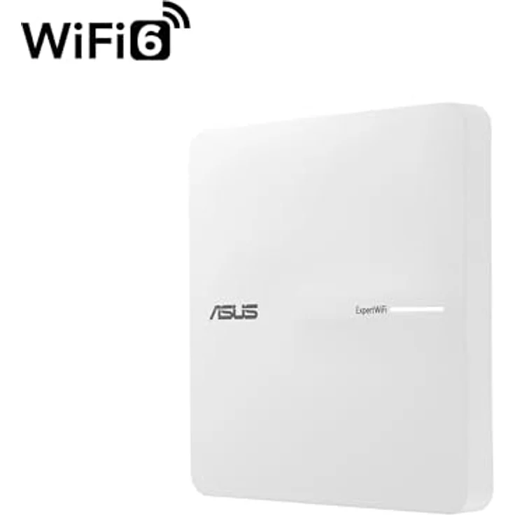 ASUS ExpertWiFi EBA63 AX3000 PoE Dual Band Access Point, SDN, VLAN, Dashboard, AiMesh, Weiß – Bild 2