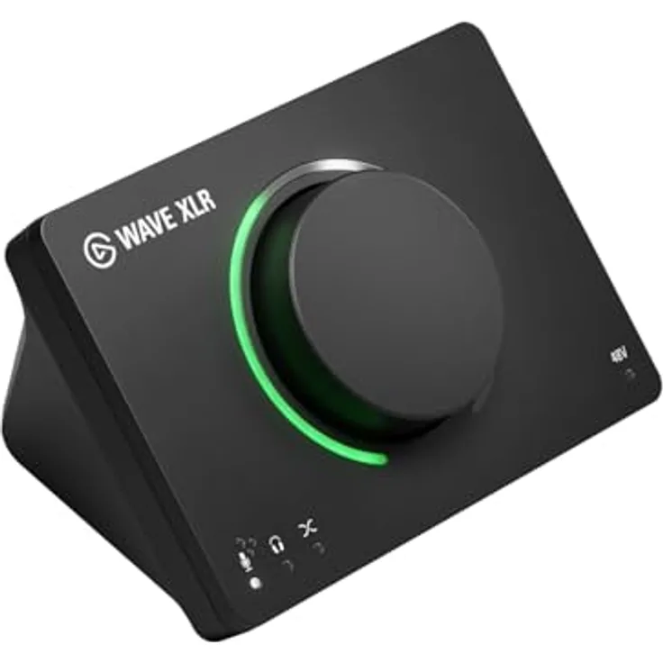 Elgato Wave XLR MK.2, USB Audio Interface und DSP Mixer für XLR Mikrofone, 80dB Gain, Onboard Effekte, LED Feedback, Touch Mute, kompatibel mit Stream Deck, PC & Mac