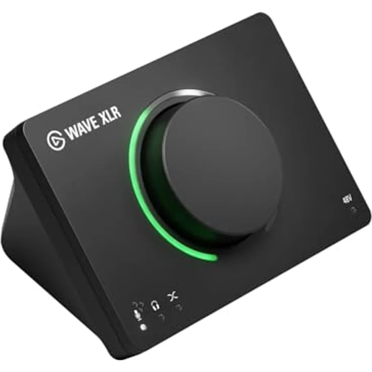 Elgato Wave XLR MK.2, USB Audio Interface und DSP Mixer für XLR Mikrofone, 80dB Gain, Onboard Effekte, LED Feedback, Touch Mute, kompatibel mit Stream Deck, PC & Mac – Bild 1