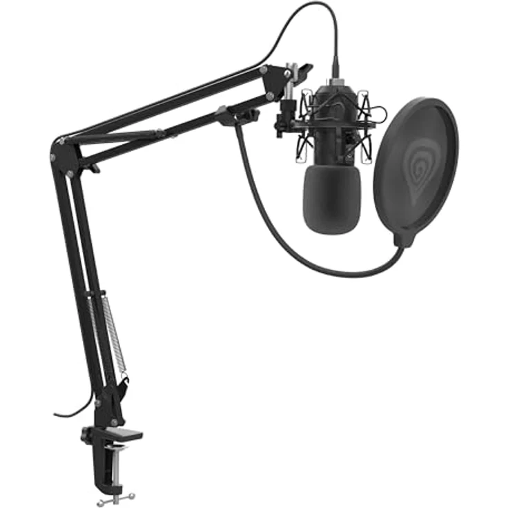 Genesis RADIUM 400 G2, Gaming Mikrofon mit XLR-Anschluss, Metallgehäuse und USB-Kabel – Bild 3