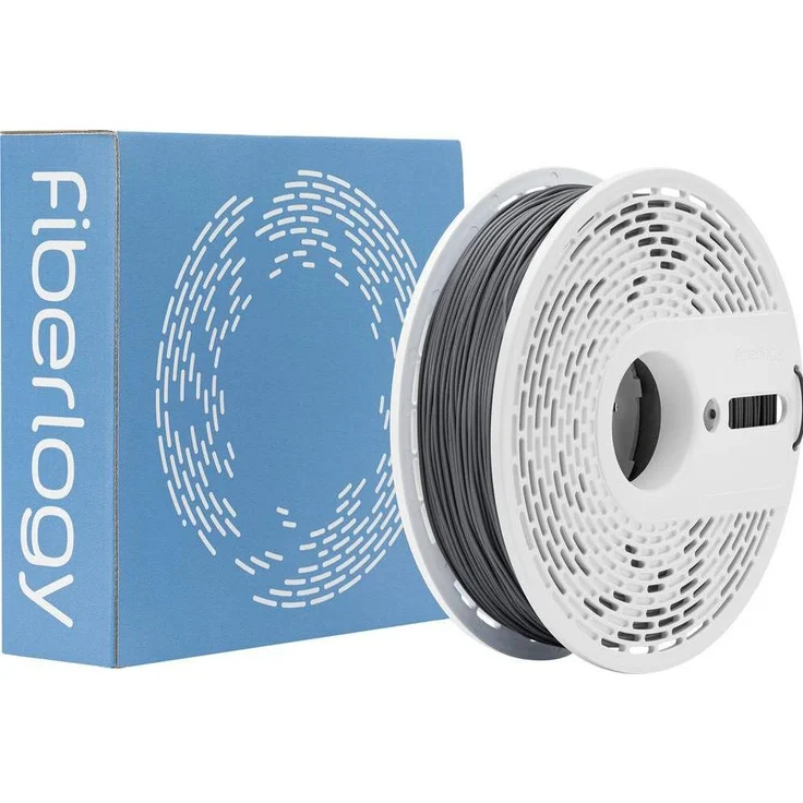 Fiberlogy FiberFlex 40D 3D Filament, flexibel, Shore-Härte 40D, grau, 1,75 mm, 850 g