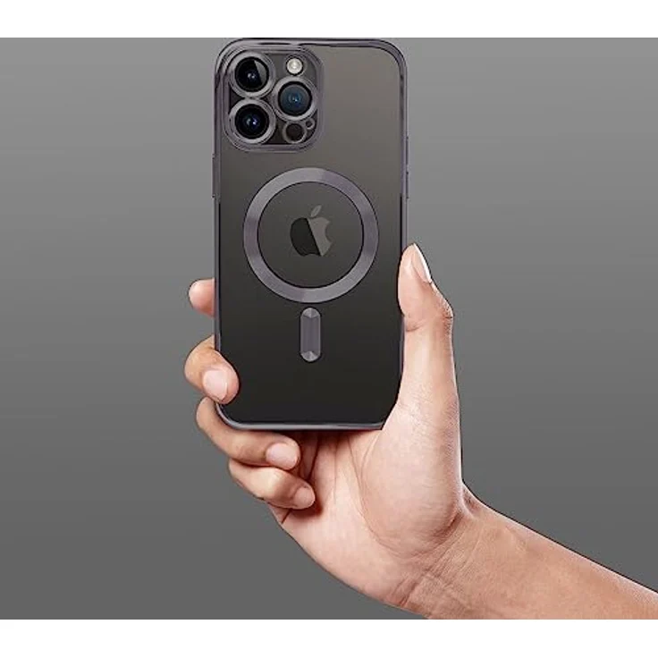 MagSafe Hülle mit Kameraschutz kompatibel mit iPhone 14 Schwarz – Bild 3