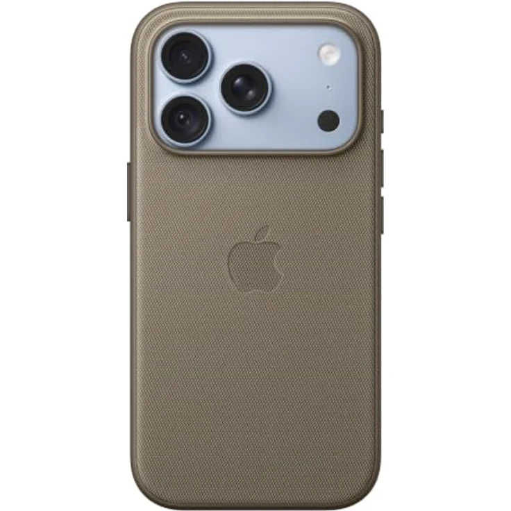Apple TechWoven Case iPhone 18 Pro, Taupe, MagSafe kompatibel mit recyceltem Polyester und integriertem Handgelenkband. – Bild 3