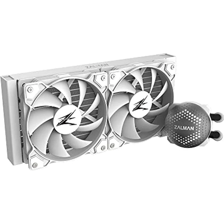 Zalman Alpha 24 240mm White, Wasserkühlung in Weiß – Bild 2