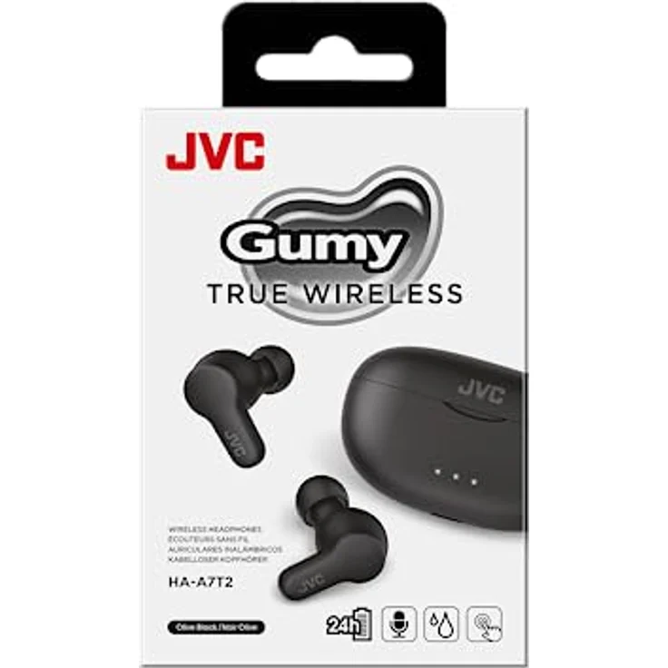 JVC HA-A7T2 Kopfhörer True Wireless Stereo (TWS) im Ohr Anrufe/Musik Mikro-USB Bluetooth Schwarz – Bild 5