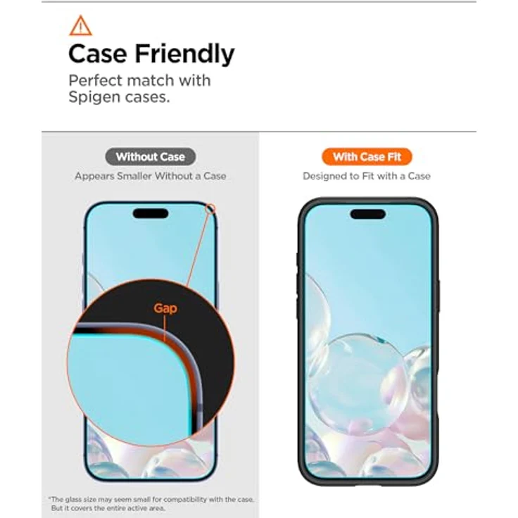 Spigen AlignMaster S Panzerglas Schutzfolie für iPhone 17 Pro Max, automatisches Ausrichtungs-Installationsset, ultrascharfe Klarheit, hoher Kratzschutz – Bild 5