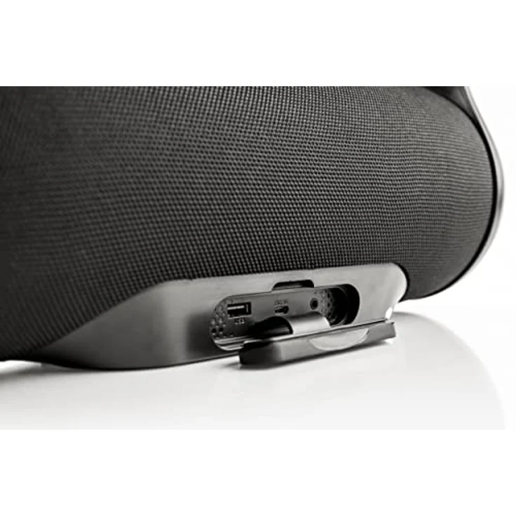 TELLUR Obia Bluetooth Lautsprecher Groß, 50W, Musikbox Bluetooth mit True Wireless Stereo, IPX5 Spritzwassergeschützt, Radio Bluetooth Box, Freisprechfunktion, USB, AUX-Buchse 3,5 mm, Schwarz – Bild 4