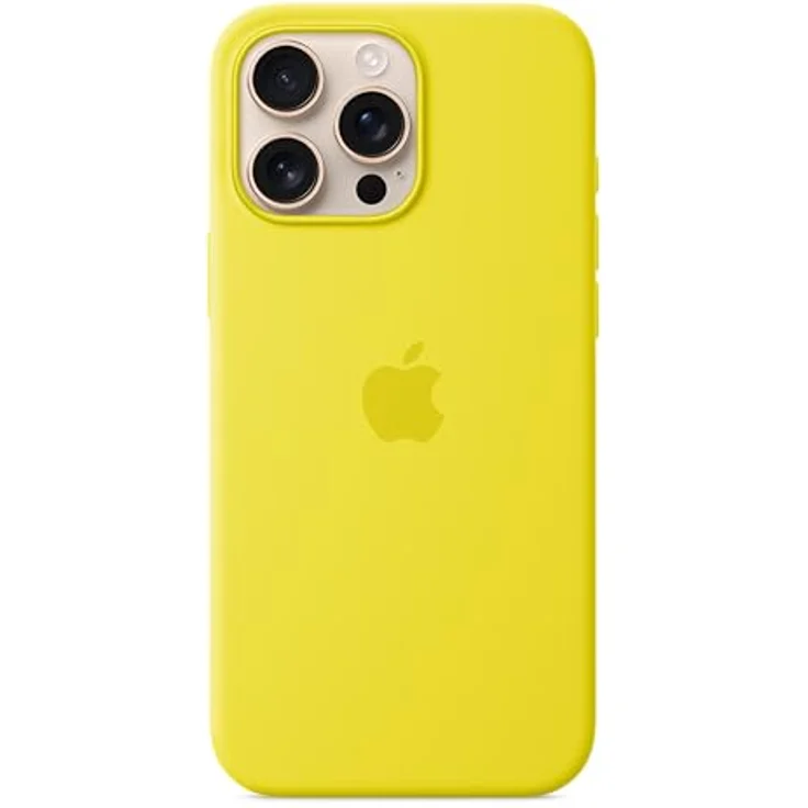 Apple iPhone 16 Pro Max Silikon Case mit MagSafe – Sternfrucht 55% recyceltes Silikon, Mikrofaser Futter, integrierte Magnete, Saphir­kappe, Schutz vor Kratzern und Stürzen – Bild 1