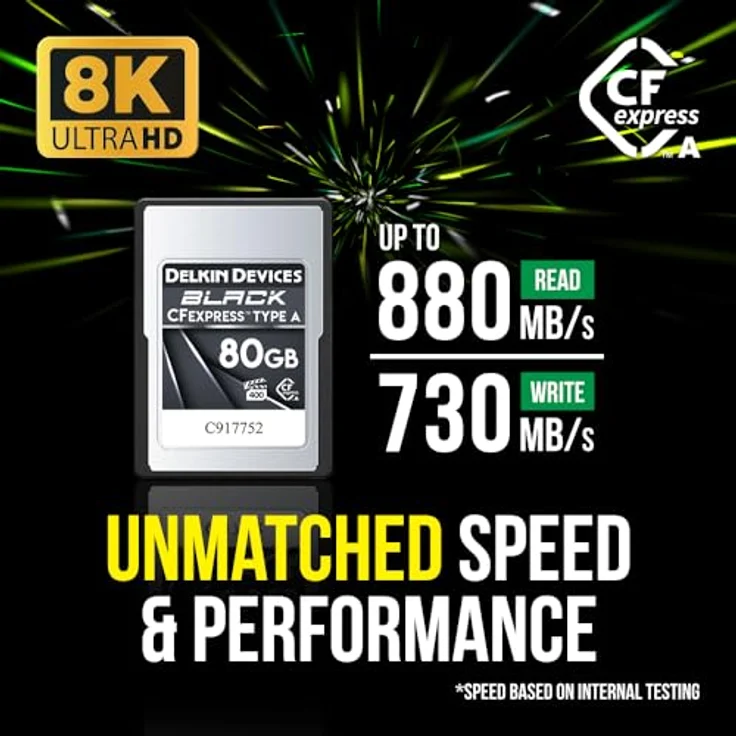 Delkin Black Cfexpress (CFexpress Typ A, 160 GB), Speicherkarte – Bild 4