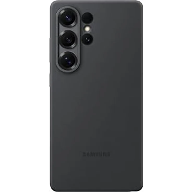 Samsung Silicone Smartphone Case EF-PS938, Hülle für das Galaxy S25 Ultra, Silikon, stoßfest, dünn und griffig, Schwarz – Bild 1