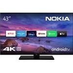 Nokia 55 Zoll (139 cm) 4K UHD Fernseher Smart Android TV (DVB-C/S2/T2, Netflix, Prime Video, Disney+) - UN43GV310-2023