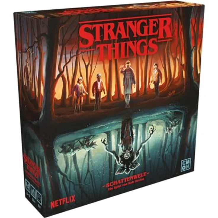 CMON | Stranger Things: Schattenwelt | Kennerspiel | Brettspiel | 2-4 Spieler | Ab 12+ Jahren | 60 Minuten | Deutsch – Bild 1