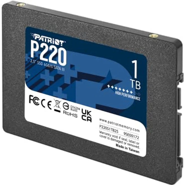 Patriot Memory P220 Internes Solid State Drive 1TB SSD SATA 3 2,5 Zoll – Bild 2