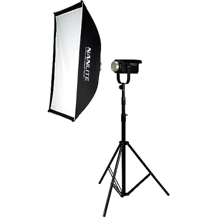 NANLITE Studio-Scheinwerfer FS-150B Bi-Color (3819), 175W COB-LED, 2700-6500K CCT, bis 23.220 Lux @1m – Bild 3