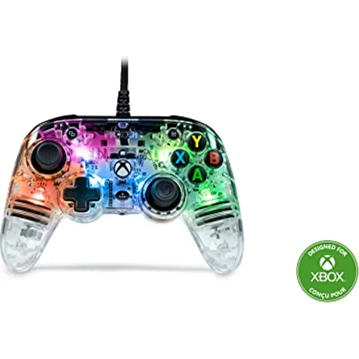NACON Pro Compact Controller Edition Colorlight pour Xbox Serie, Xbox One et Windows 10