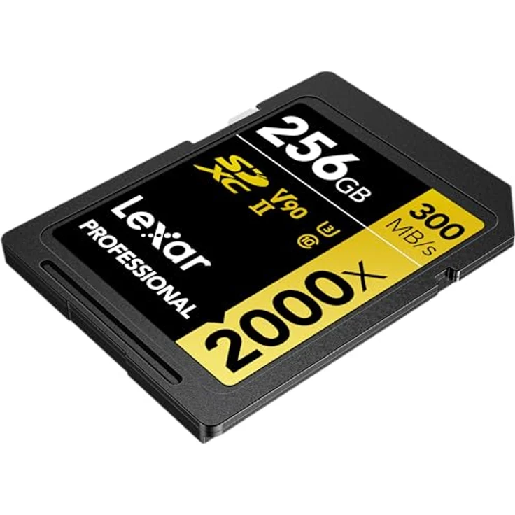 Lexar Professional Gold Series (SDXC, 256 GB, U3, UHS-II), Speicherkarte – Bild 3