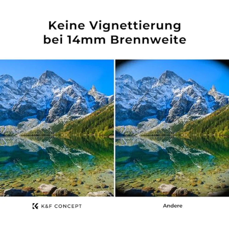 K&F Concept K-Serie Pro 52mm Slim Zirkularer Polfilter CPL, optisches Glas & Aluminium, antireflektierende Nanobeschichtung für Farbtreue und Klarheit – Bild 4