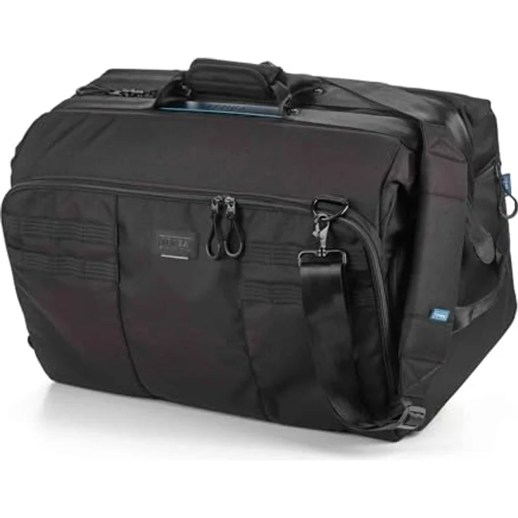 Tenba Cineluxe 24 Hightop (V2), Kamerascheulterasche für professionelle Camcorder, Schwarz, wasserabweisend, mit schnell zugänglichem Reißverschluss, inklusive gepolstertem Zubehör – Bild 1