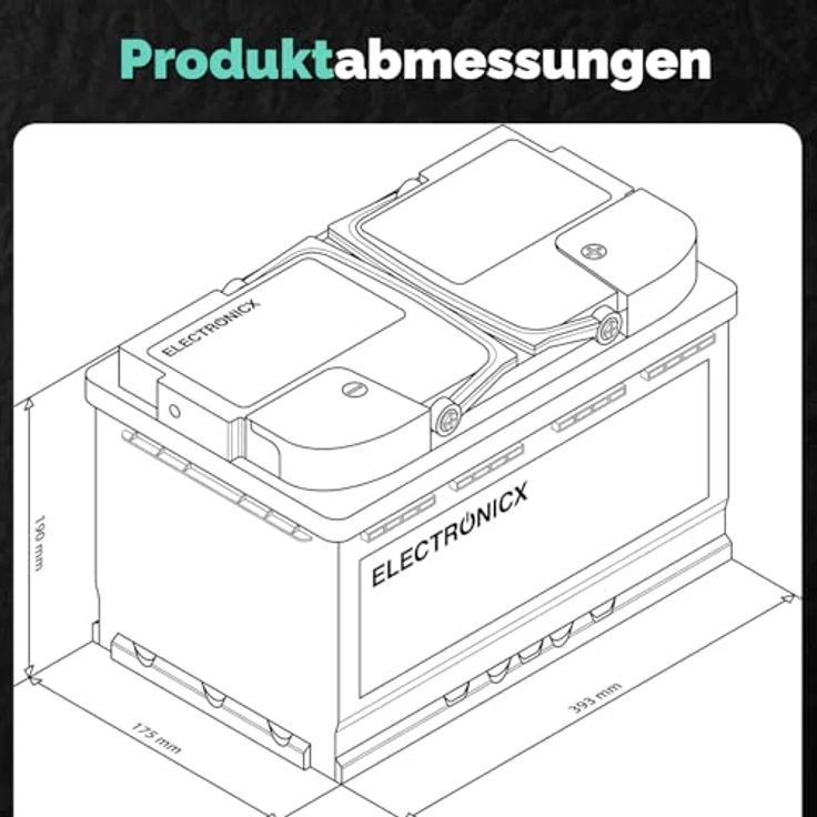 Electronicx Caravan EXTREME Edition Gel Batterie 140 AH 12V, wartungsfrei und auslaufsicher für Wohnmobil und Boot – Bild 8