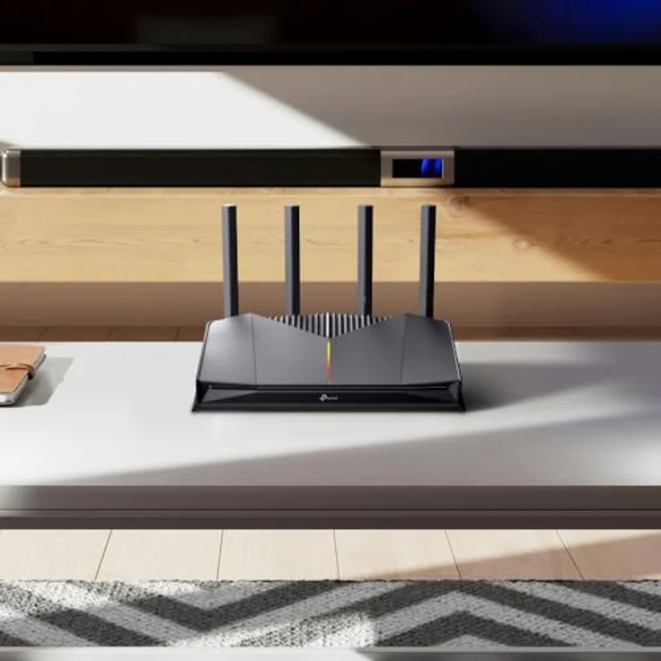 TP-Link BE3600 Wi-Fi 7 Gaming Router, Dual-Band, 3570 Mbit/s, 2x 2,5 Gigabit Ethernet-Ports, schwarz – Bild 9