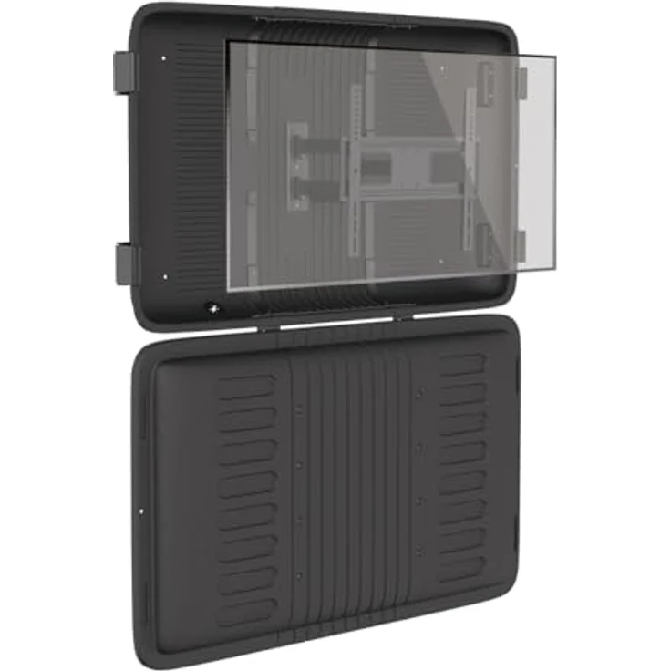 LogiLink BP0165 - Staub- und witterungsgeschütztes TV-Gehäuse für den Außenbereich, für 32"–55" TVs, kipp- und schwenkbar – Bild 3