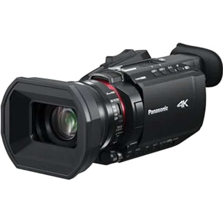Panasonic HC-X1600E, 4K 60p Camcorder mit 24-fachem optischem Zoom und 3,5 Zoll Display, schwarz – Bild 1