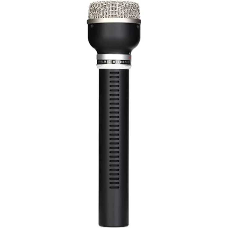 Warm Audio WA-19B, Dynamisches Studiomikrofon mit Hochpassfilter für klare Aufnahmen, XLR-Anschluss, Schwarz