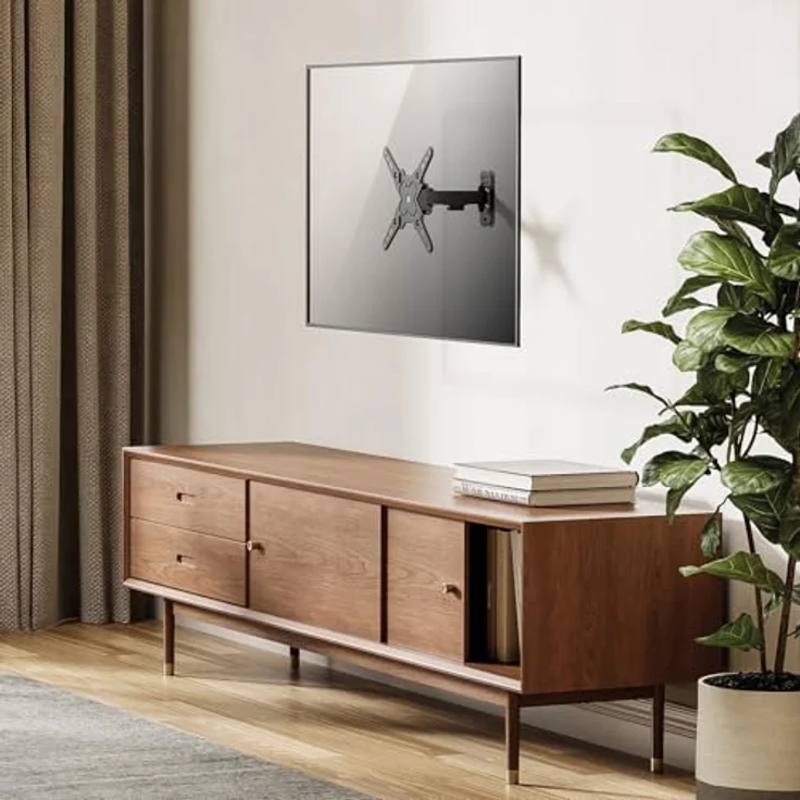 VALUE TV-Wandhalterung mit 2 Drehpunkten, für Bildschirme 13-43 Zoll (33-109 cm), Tragkraft bis 20 kg, VESA-kompatibel – Bild 5