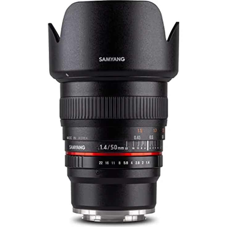 Samyang F1.4 Objektiv für Sony Alpha Anschluss E-Mount, 50mm – Bild 2