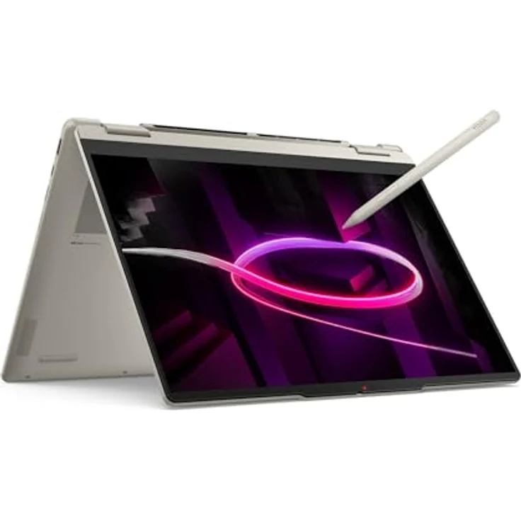 Lenovo Yoga 7 2-in-1 Laptop | 14" WUXGA OLED Touch Display, AMD Ryzen AI 7 445, 32GB RAM, 1TB SSD, AMD Radeon Grafik, Windows 11, QWERTZ, Seashell, 3 Monate Premium Care – Bild 2
