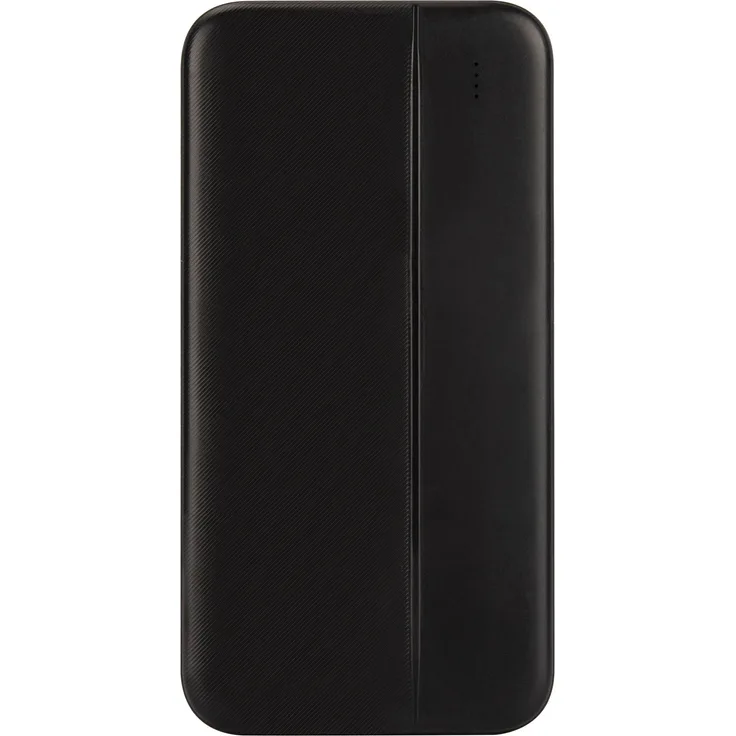 FOREVER Powerbank 10000mAh mit 2 Outputs kompatibel mit Handy, Tablet, Smartphone Schwarz