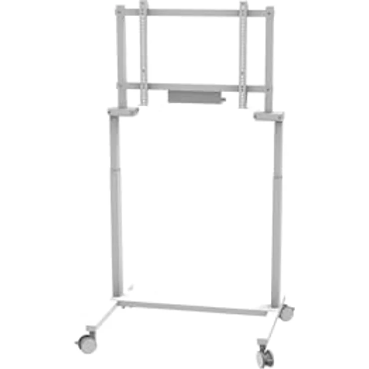 celexon Display Rollwagen Pro Adjust-42100MW - Elektrische Höhenverstellung - für 42" - 100" - Traglast bis 120kg - weiß – Bild 5